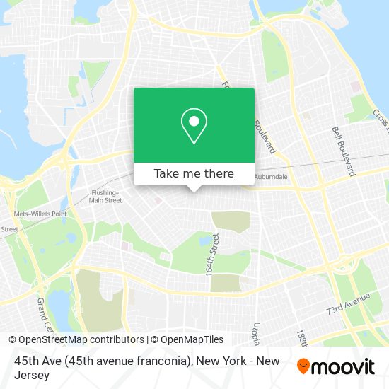 Mapa de 45th Ave (45th avenue franconia)