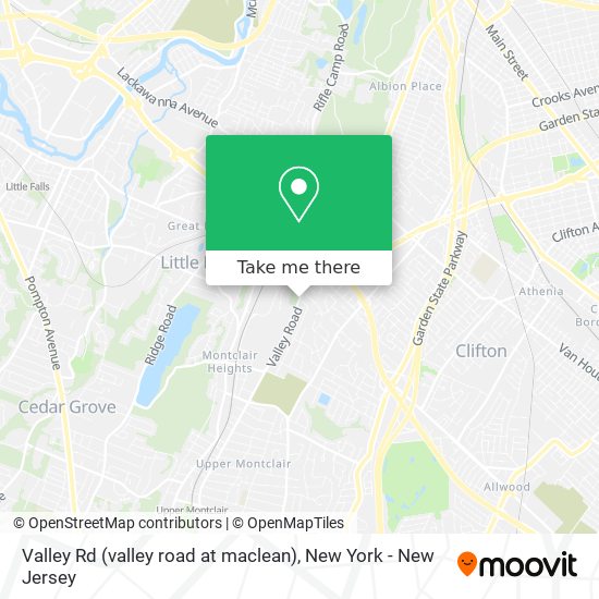 Mapa de Valley Rd (valley road at maclean)
