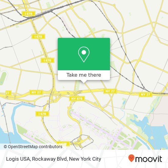 Mapa de Logis USA, Rockaway Blvd