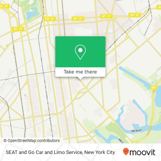 Mapa de SEAT and Go Car and Limo Service