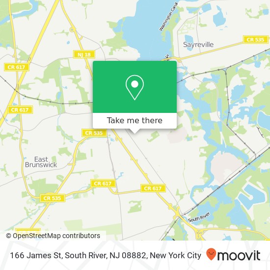 166 James St, South River, NJ 08882 map