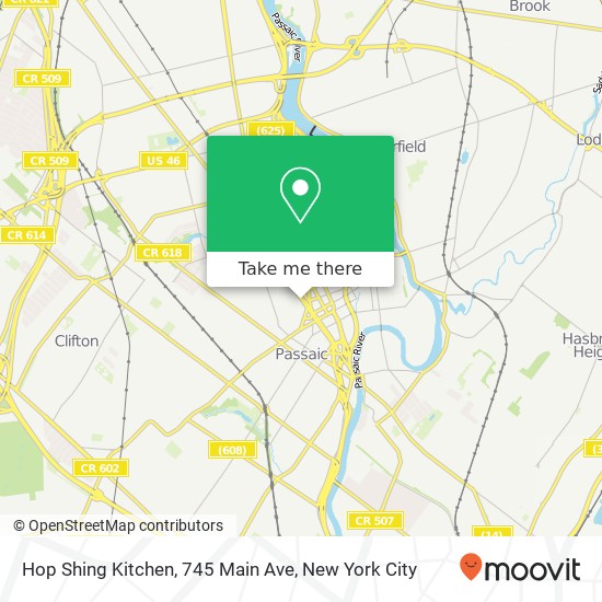 Hop Shing Kitchen, 745 Main Ave map
