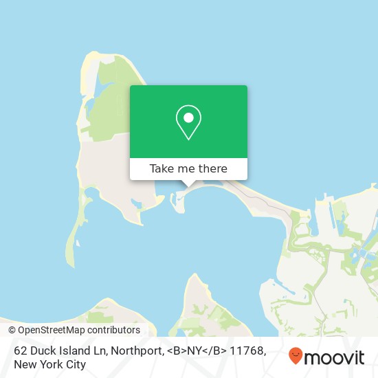 62 Duck Island Ln, Northport, <B>NY< / B> 11768 map