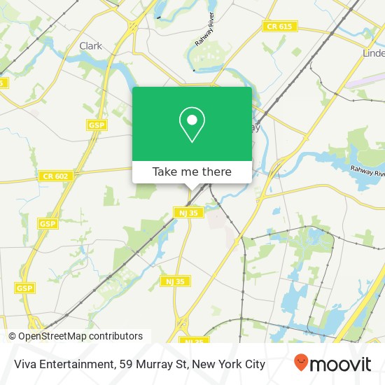 Mapa de Viva Entertainment, 59 Murray St