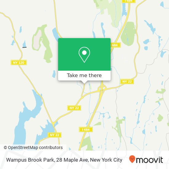 Mapa de Wampus Brook Park, 28 Maple Ave