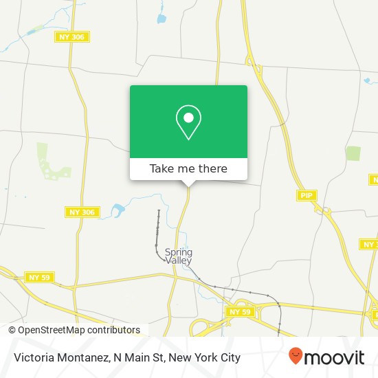 Victoria Montanez, N Main St map
