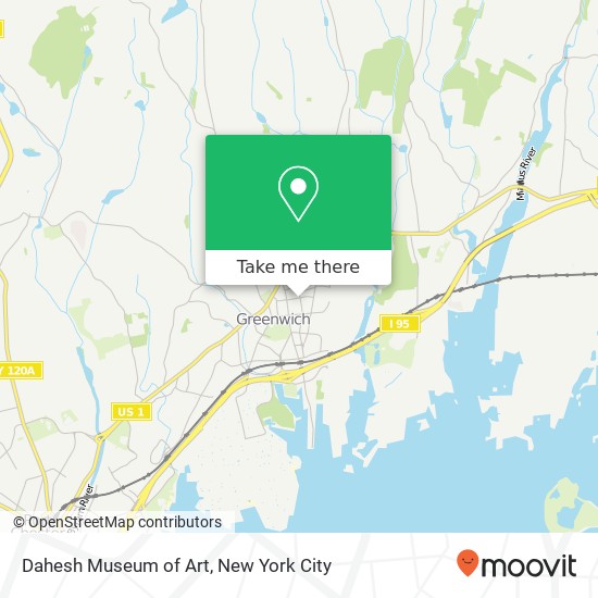 Dahesh Museum of Art map