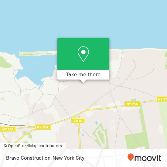 Mapa de Bravo Construction