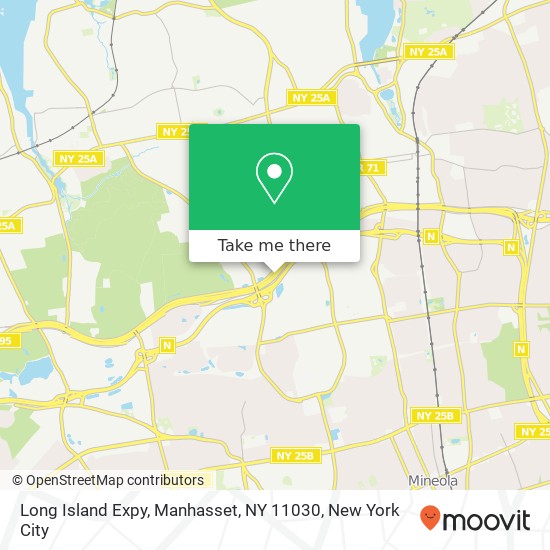 Long Island Expy, Manhasset, NY 11030 map