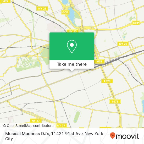 Mapa de Musical Madness DJ's, 11421 91st Ave