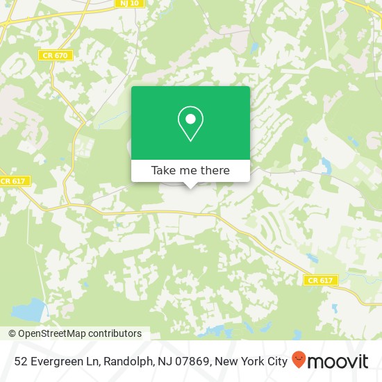 52 Evergreen Ln, Randolph, NJ 07869 map