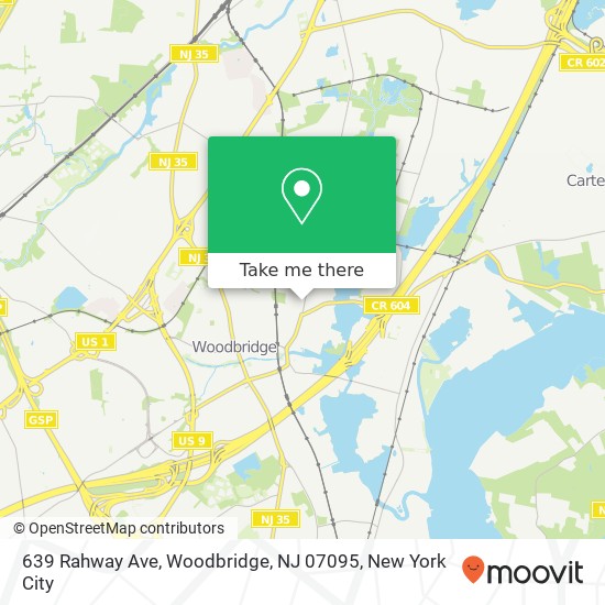 639 Rahway Ave, Woodbridge, NJ 07095 map