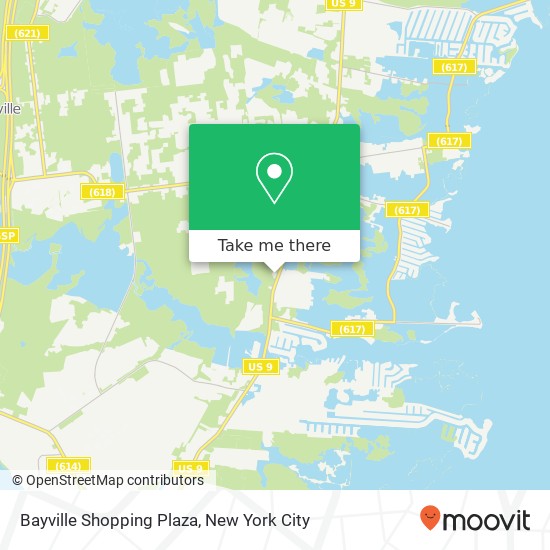 Mapa de Bayville Shopping Plaza