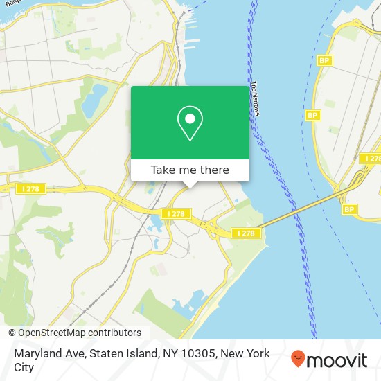 Maryland Ave, Staten Island, NY 10305 map