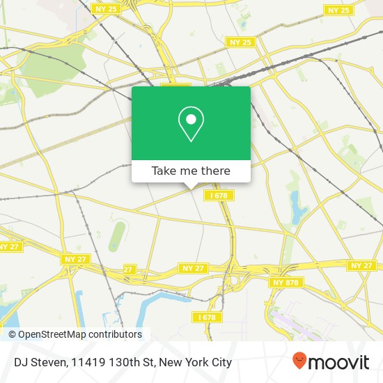 Mapa de DJ Steven, 11419 130th St