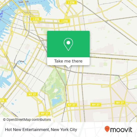 Mapa de Hot New Entertainment