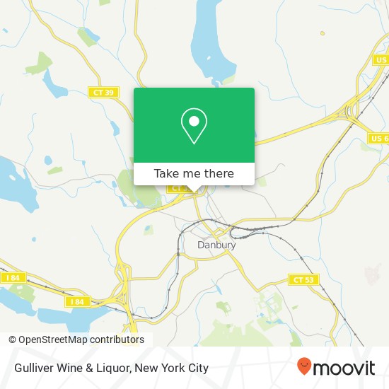 Mapa de Gulliver Wine & Liquor