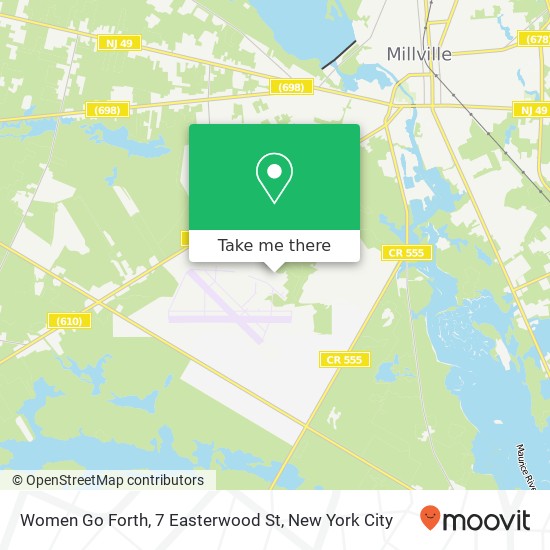 Women Go Forth, 7 Easterwood St map