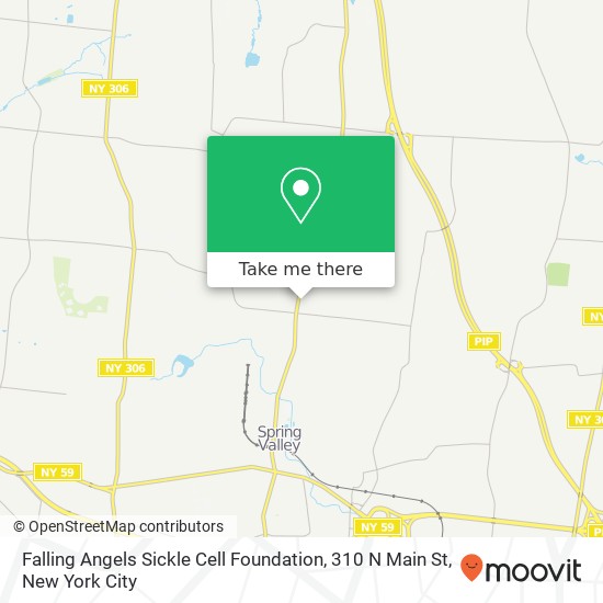 Mapa de Falling Angels Sickle Cell Foundation, 310 N Main St