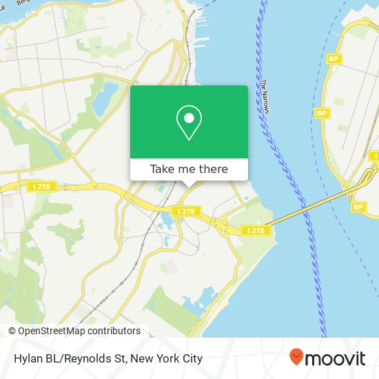 Mapa de Hylan BL/Reynolds St