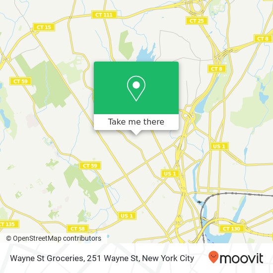 Wayne St Groceries, 251 Wayne St map