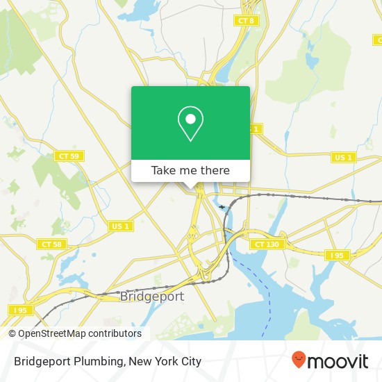 Mapa de Bridgeport Plumbing