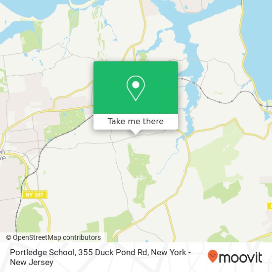 Portledge School, 355 Duck Pond Rd map