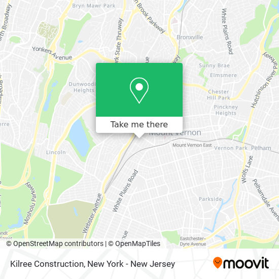 Kilree Construction map