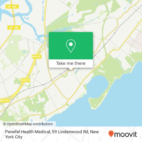 Mapa de Penefel Health Medical, 59 Lindenwood Rd