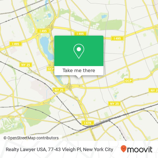 Realty Lawyer USA, 77-43 Vleigh Pl map