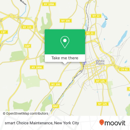 Mapa de smart Choice Maintenance