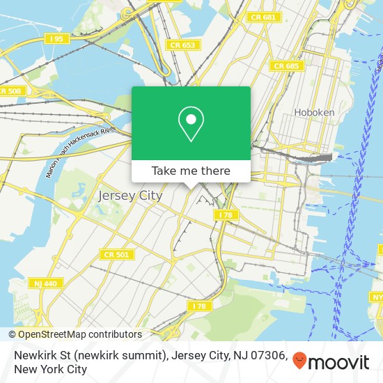 Newkirk St (newkirk summit), Jersey City, NJ 07306 map