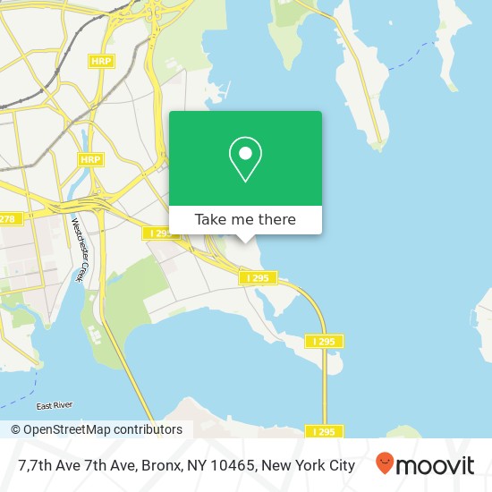 7,7th Ave 7th Ave, Bronx, NY 10465 map