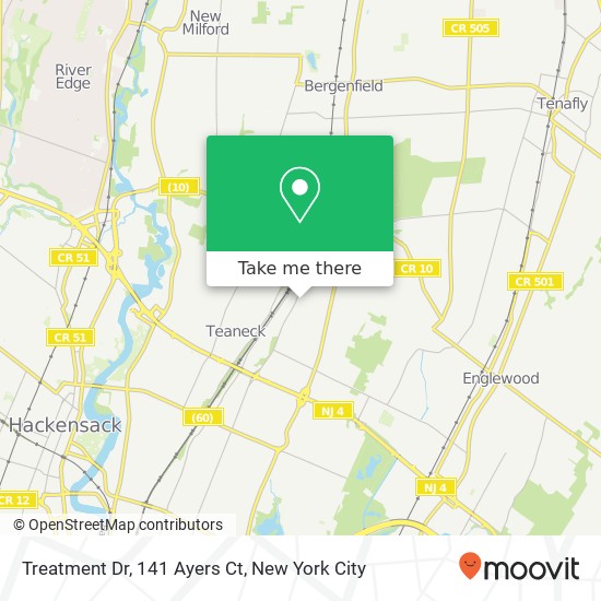 Mapa de Treatment Dr, 141 Ayers Ct