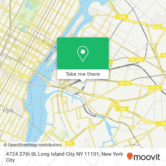 4724 27th St, Long Island City, NY 11101 map