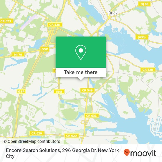 Encore Search Solutions, 296 Georgia Dr map