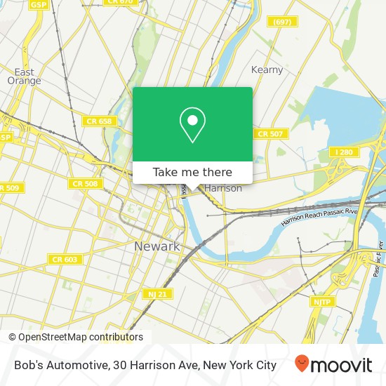 Bob's Automotive, 30 Harrison Ave map