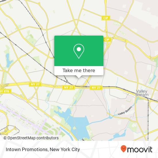 Mapa de Intown Promotions