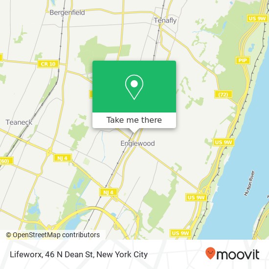 Lifeworx, 46 N Dean St map