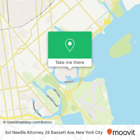 Mapa de Sol Needle Attorney, 26 Bassett Ave