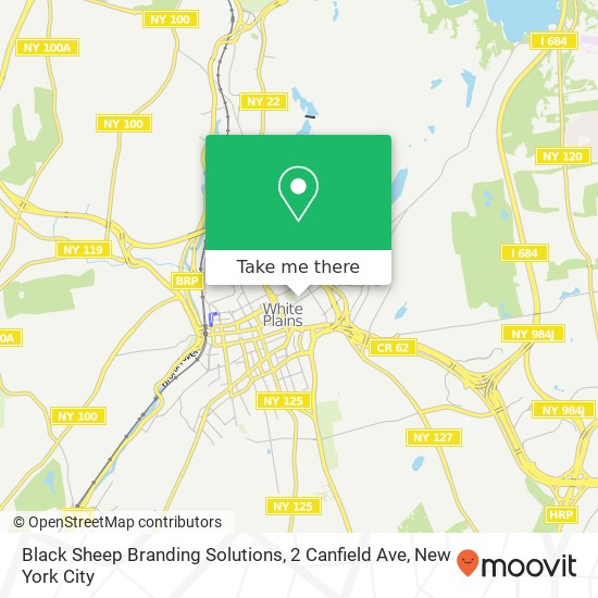 Black Sheep Branding Solutions, 2 Canfield Ave map