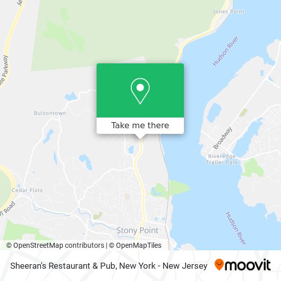 Sheeran's Restaurant & Pub map