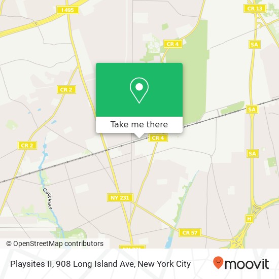 Playsites II, 908 Long Island Ave map