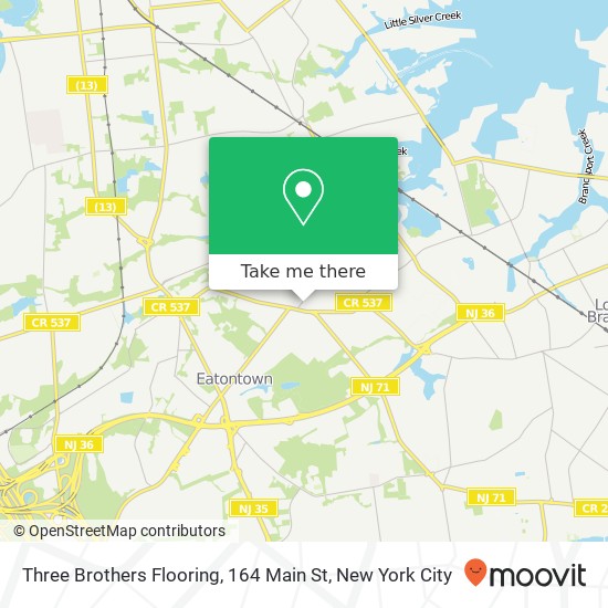 Three Brothers Flooring, 164 Main St map