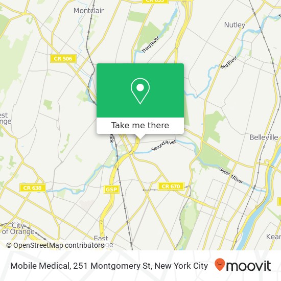 Mobile Medical, 251 Montgomery St map