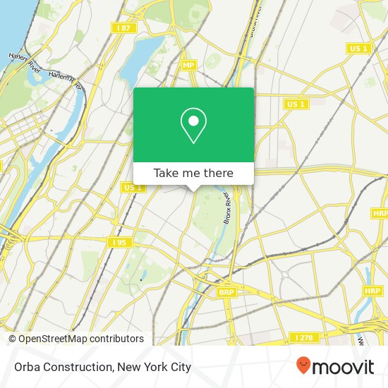 Orba Construction map