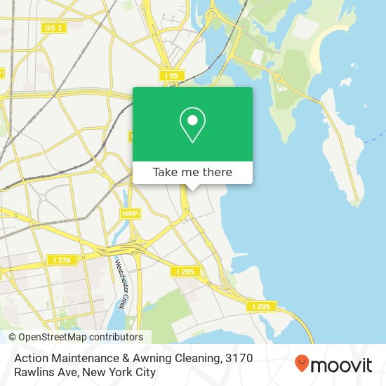 Mapa de Action Maintenance & Awning Cleaning, 3170 Rawlins Ave