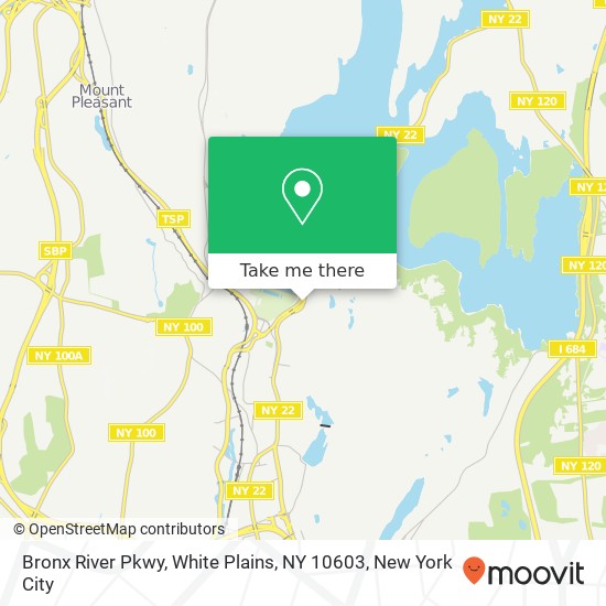Mapa de Bronx River Pkwy, White Plains, NY 10603