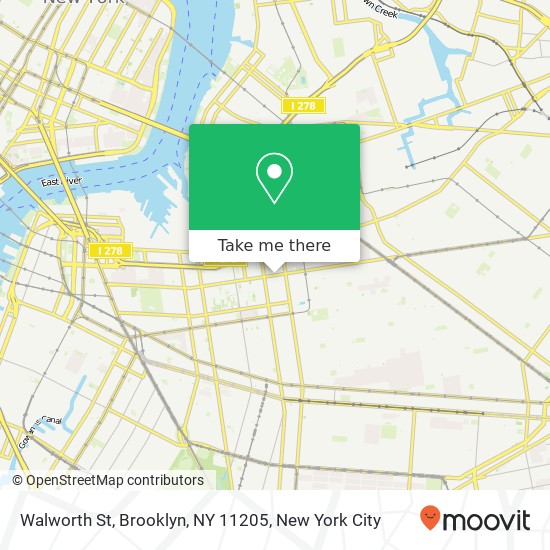 Walworth St, Brooklyn, NY 11205 map