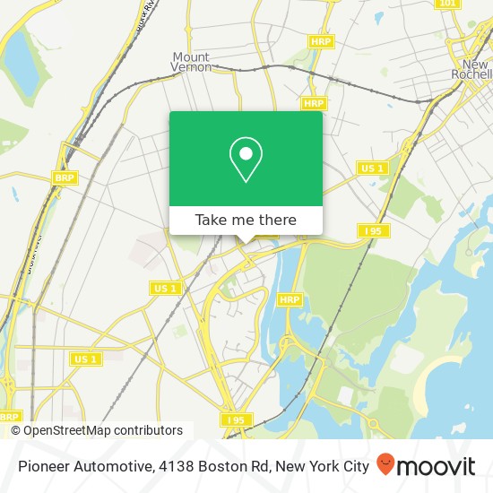 Pioneer Automotive, 4138 Boston Rd map